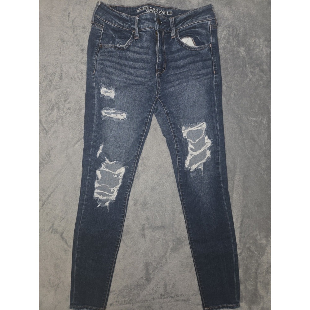 Women's American Eagle Size 8 Super Stretch Jeans Jeggings